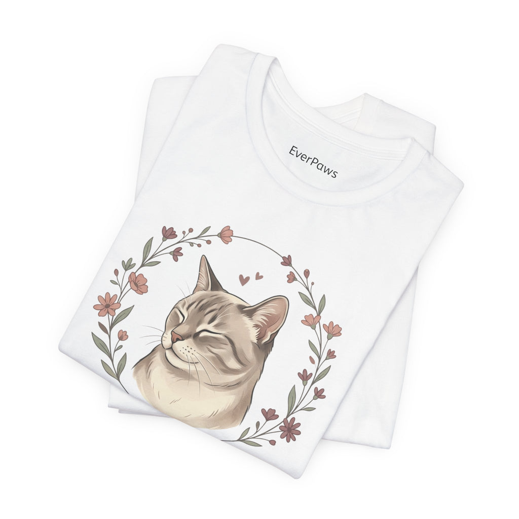 Cat Memorial T‑Shirt — "Forever in My Paws" - Personalized