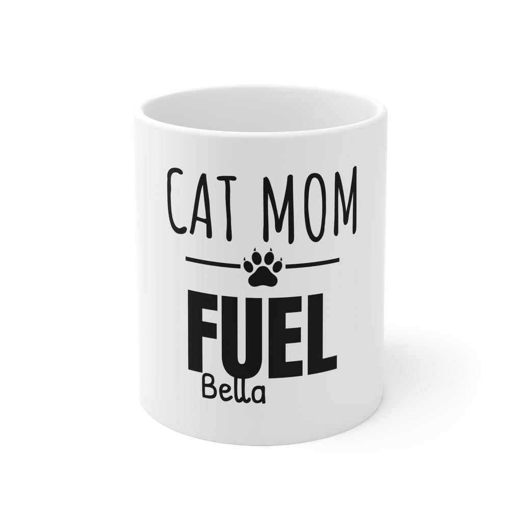 Cat Mom Fuel Mug — Personalized