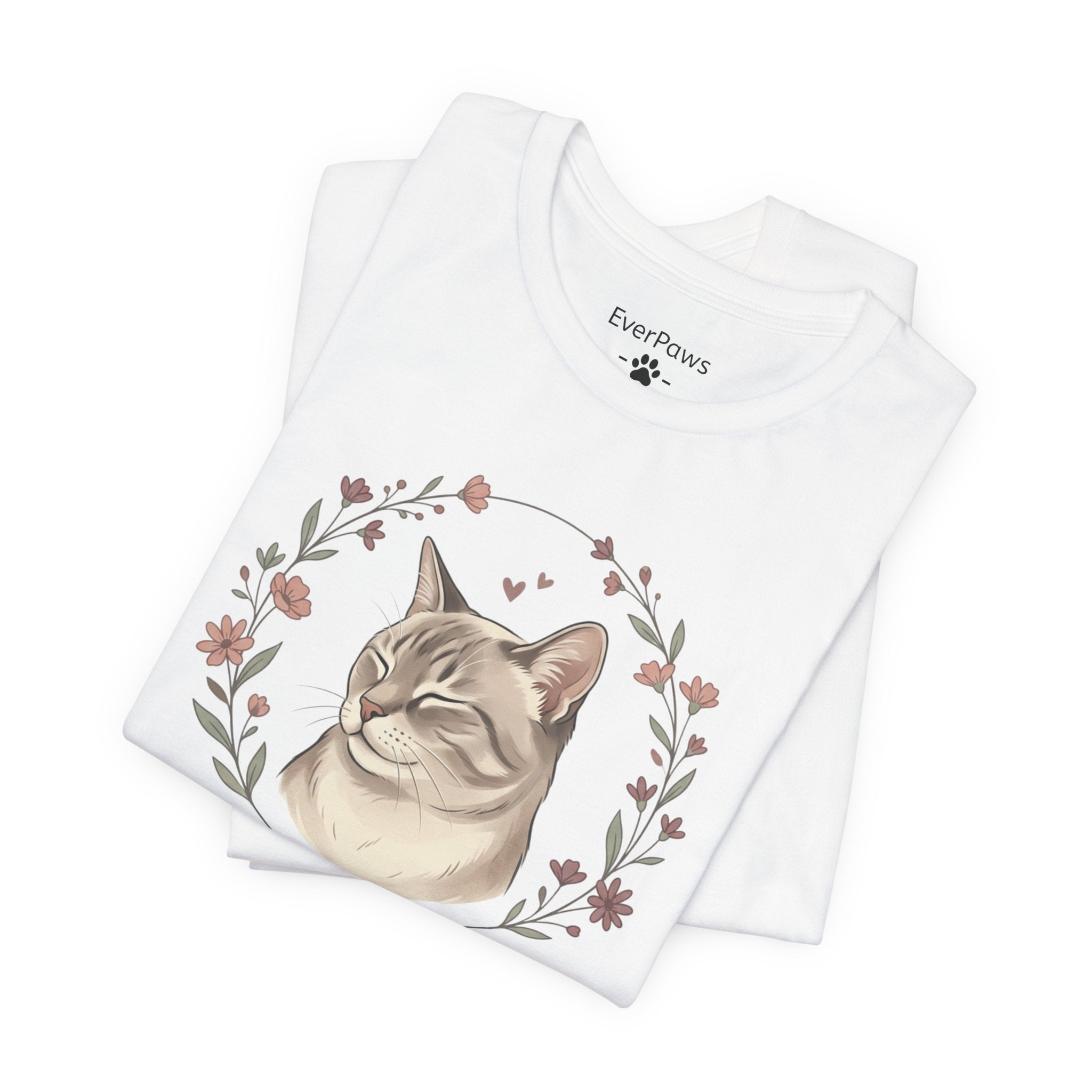 Cat Memorial T‑Shirt — "Forever in My Paws" - Personalized