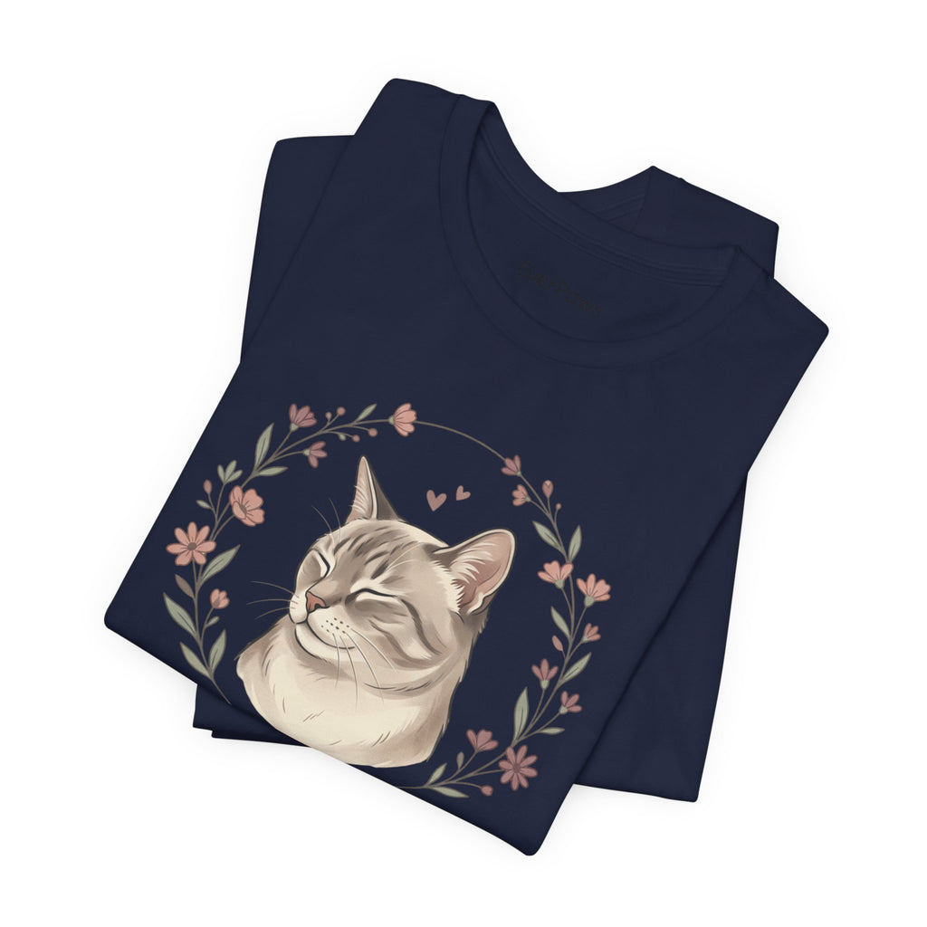 Cat Memorial T‑Shirt — "Forever in My Paws" - Personalized