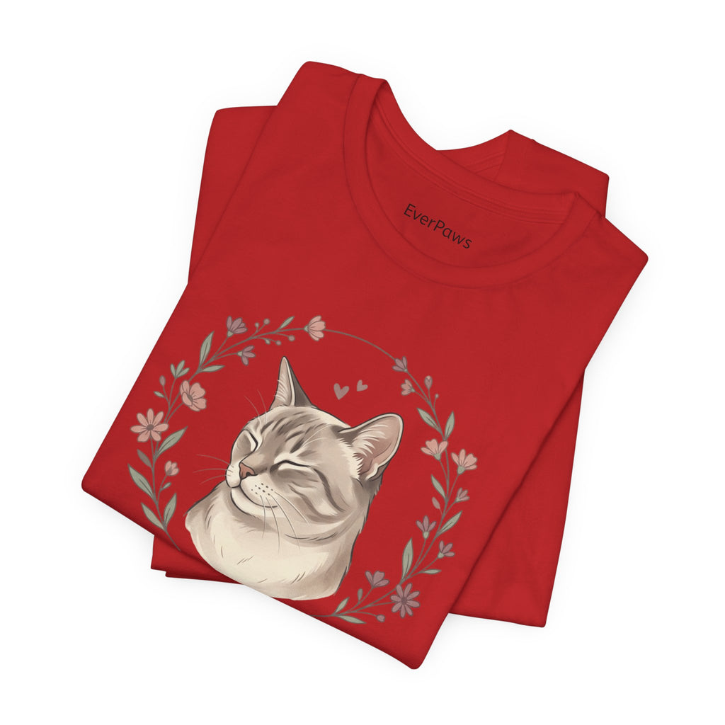 Cat Memorial T‑Shirt — "Forever in My Paws" - Personalized