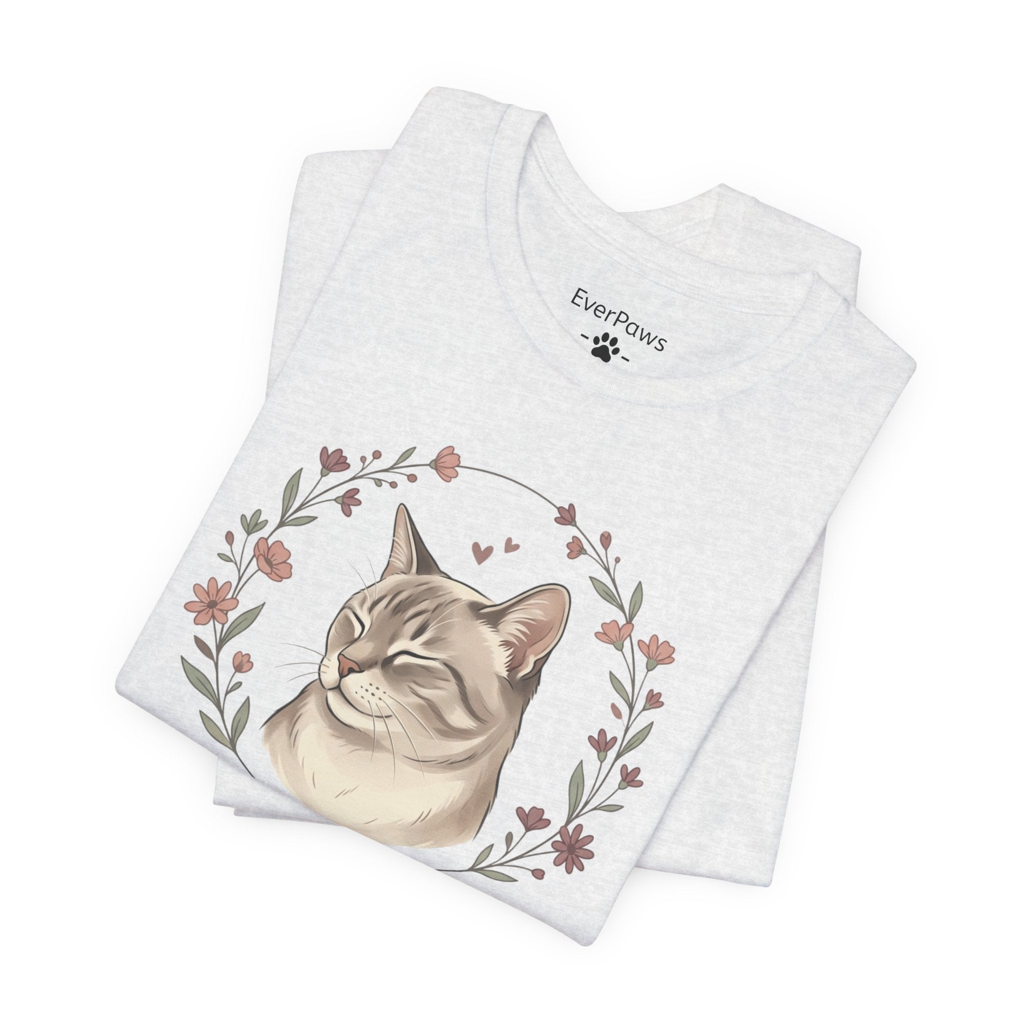 Cat Memorial T‑Shirt — "Forever in My Paws" - Personalized