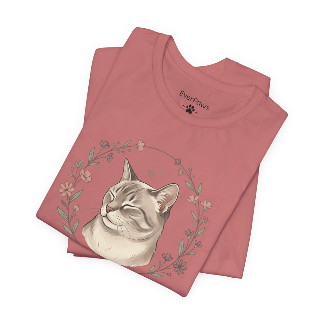 Cat Memorial T‑Shirt — "Forever in My Paws" - Personalized