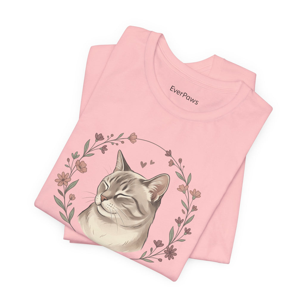 Cat Memorial T‑Shirt — "Forever in My Paws" - Personalized