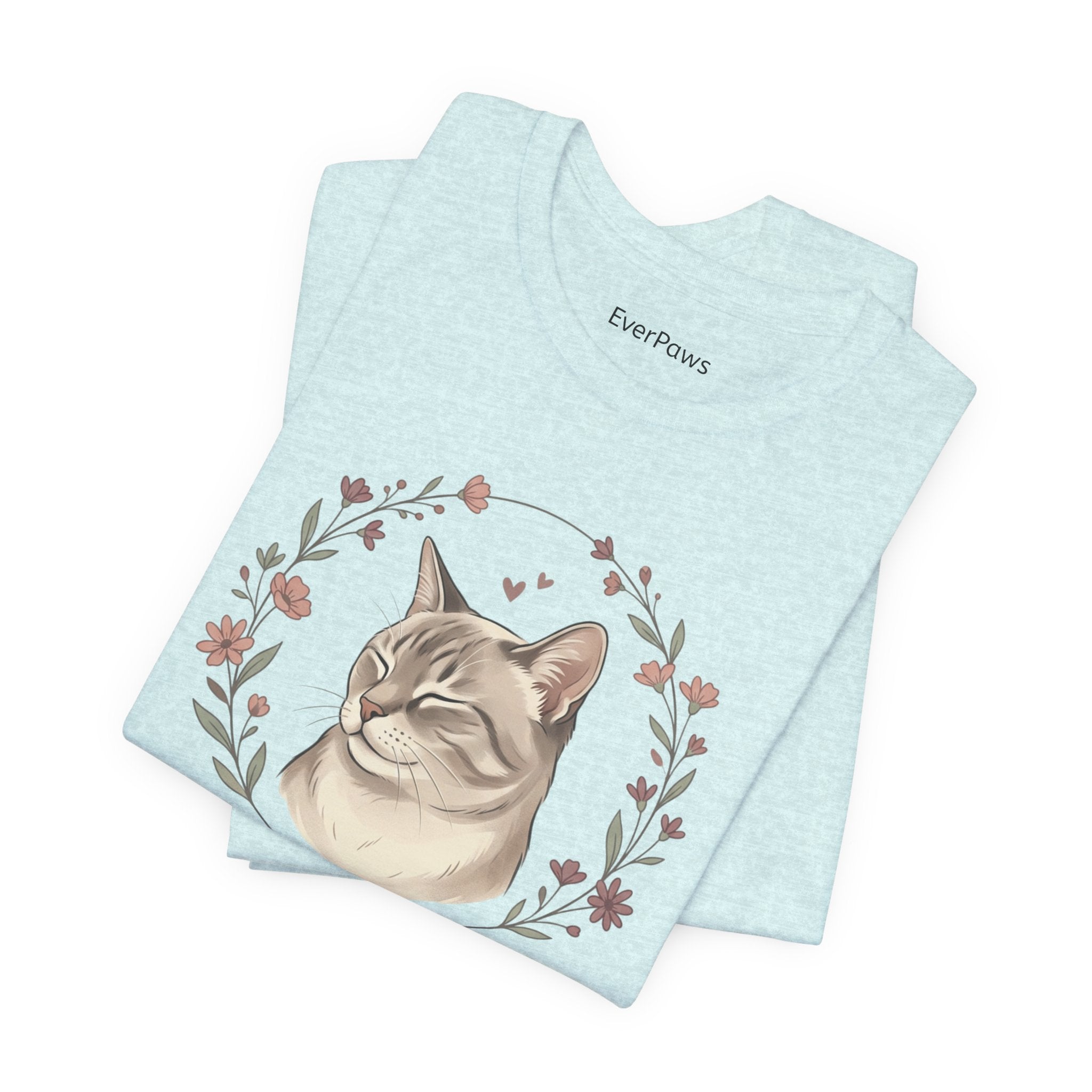 Cat Memorial T‑Shirt — "Forever in My Paws" - Personalized