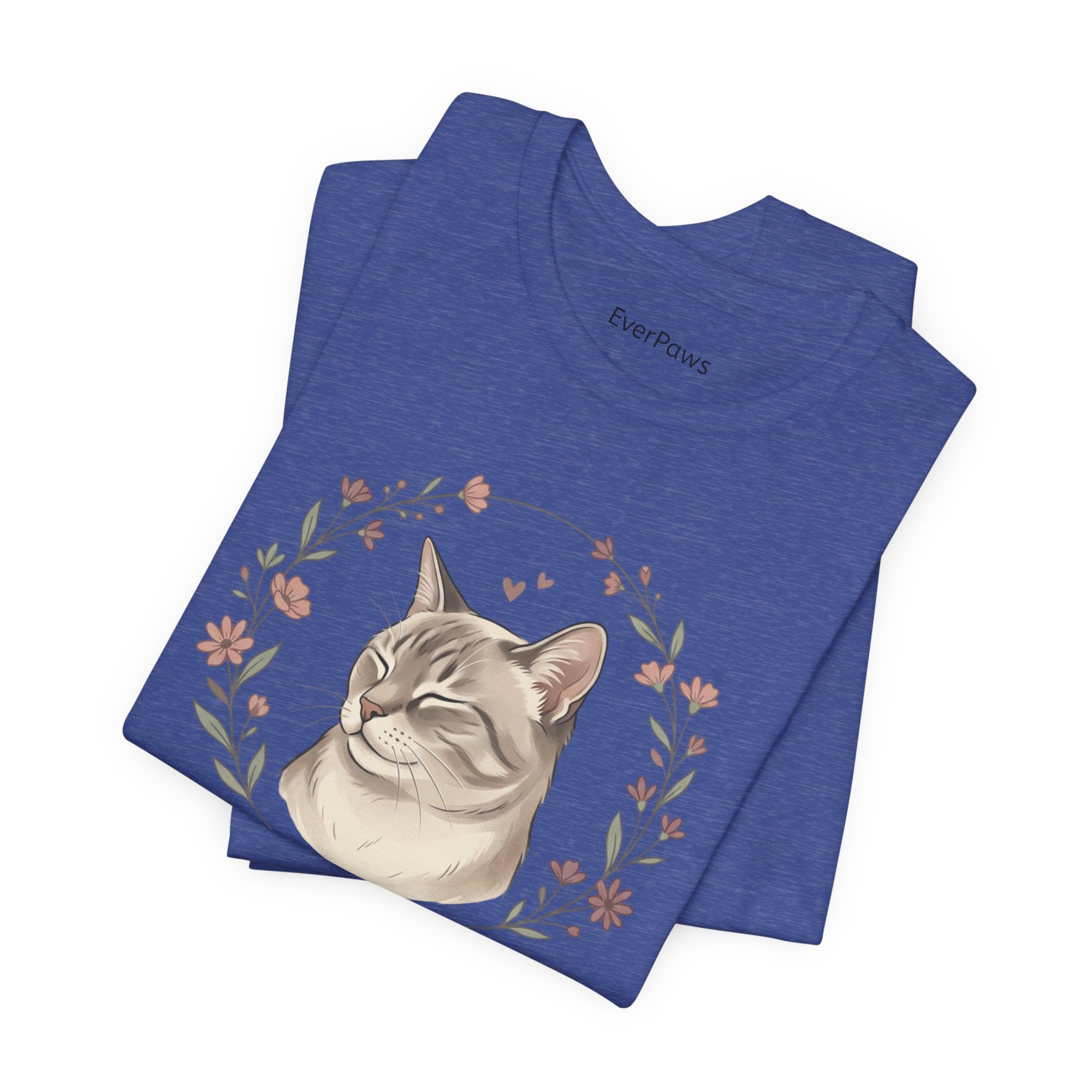 Cat Memorial T‑Shirt — "Forever in My Paws" - Personalized