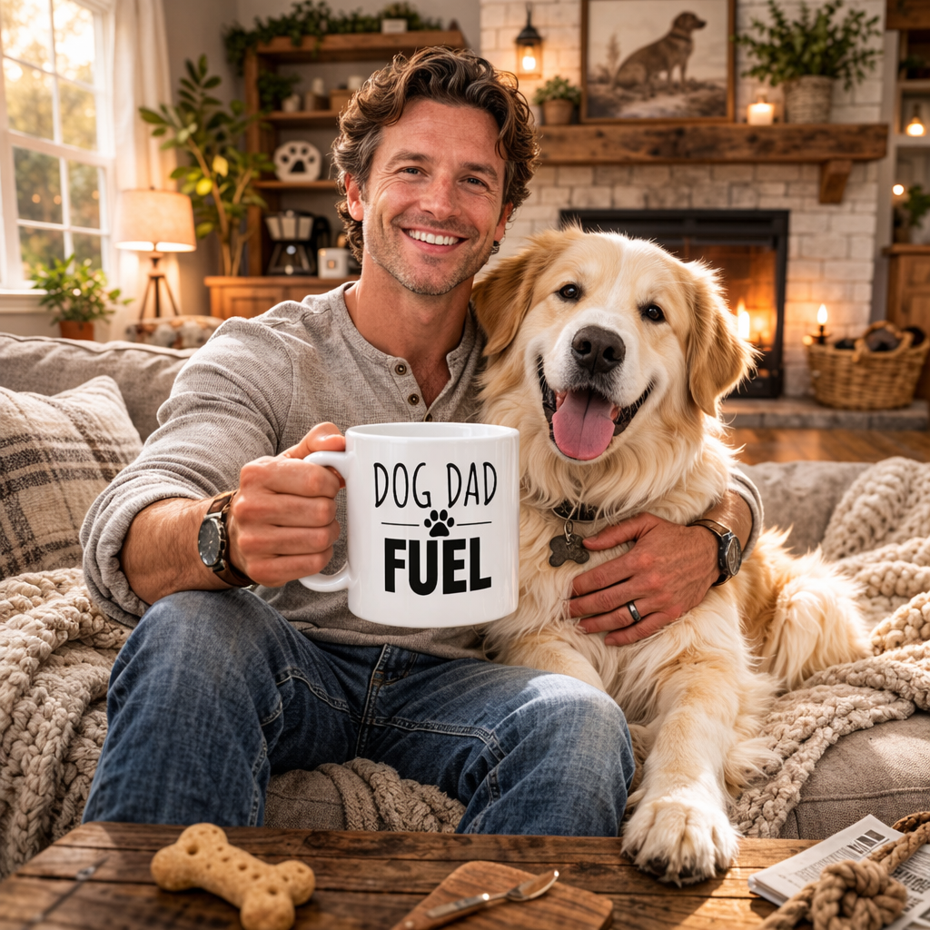 Dog Dad Fuel Mug (11 oz)