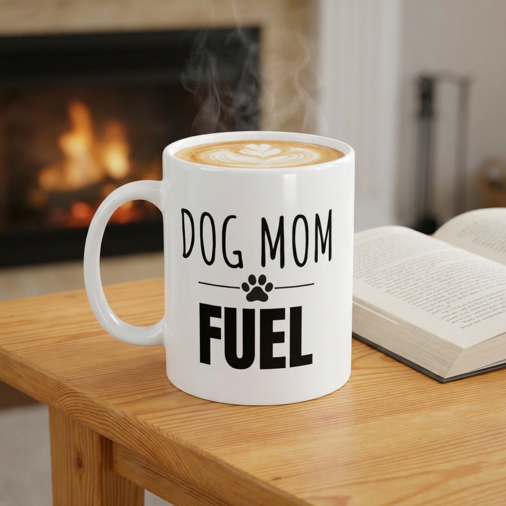 Dog Mom Fuel Mug (11 oz)
