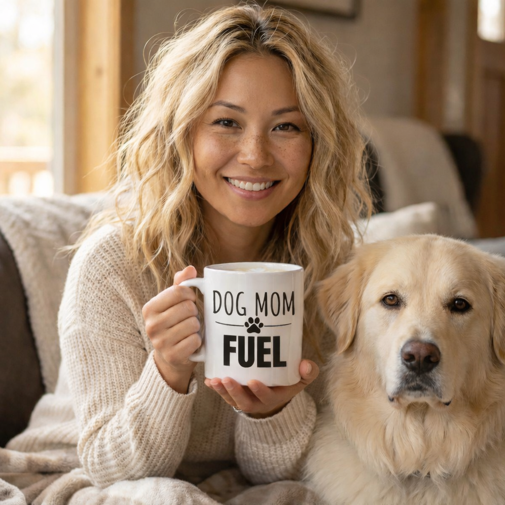 Dog Mom Fuel Mug (11 oz)