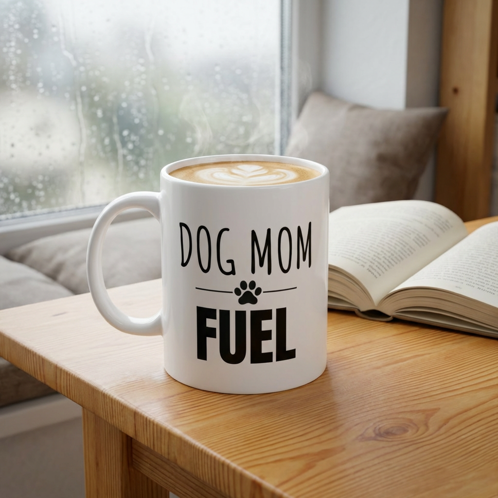 Dog Mom Fuel Mug (11 oz)