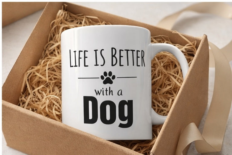 Life Is Better with a Dog Mug (11 oz)