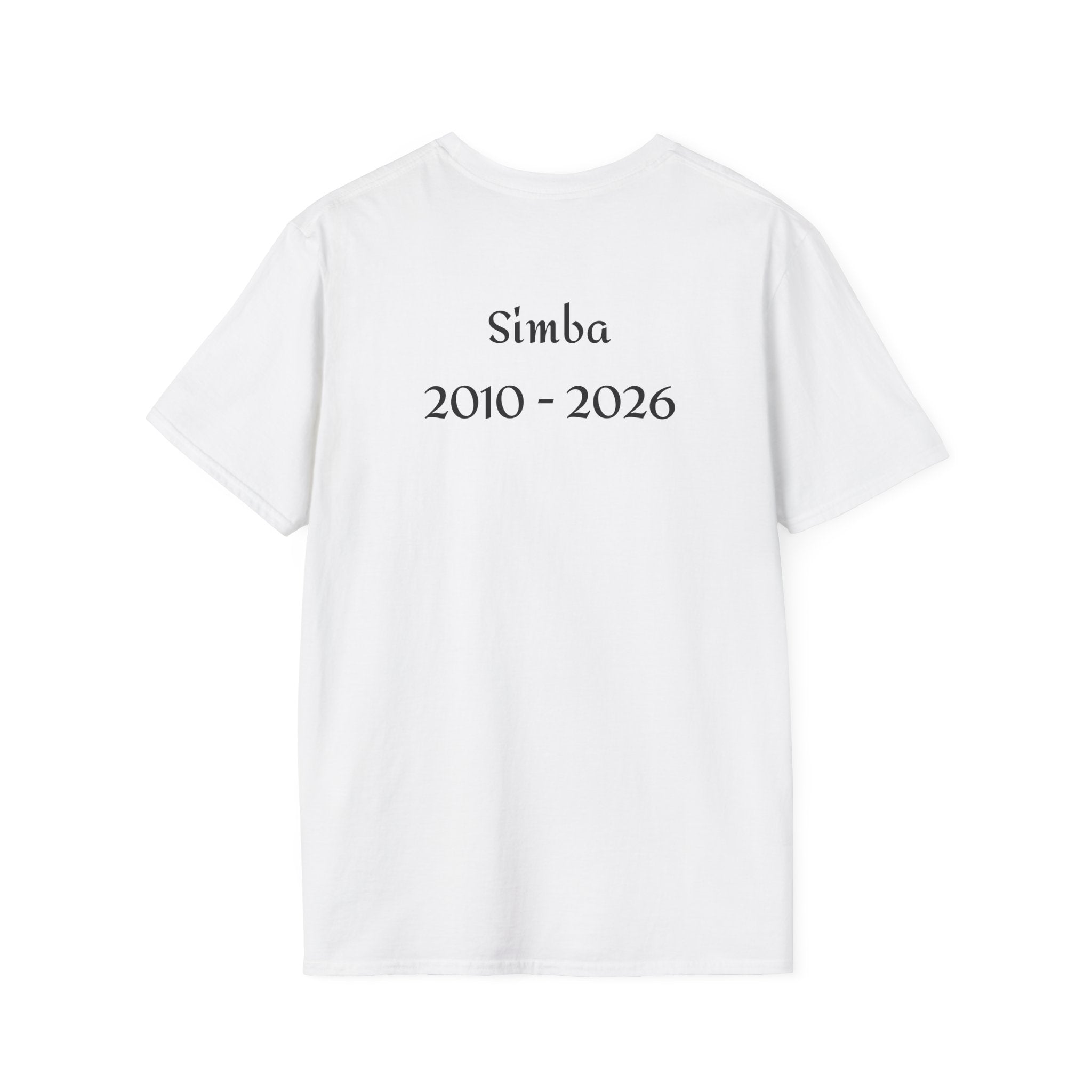 Cat Memorial T-Shirt — "If Love Could Have Saved You" - Personalized