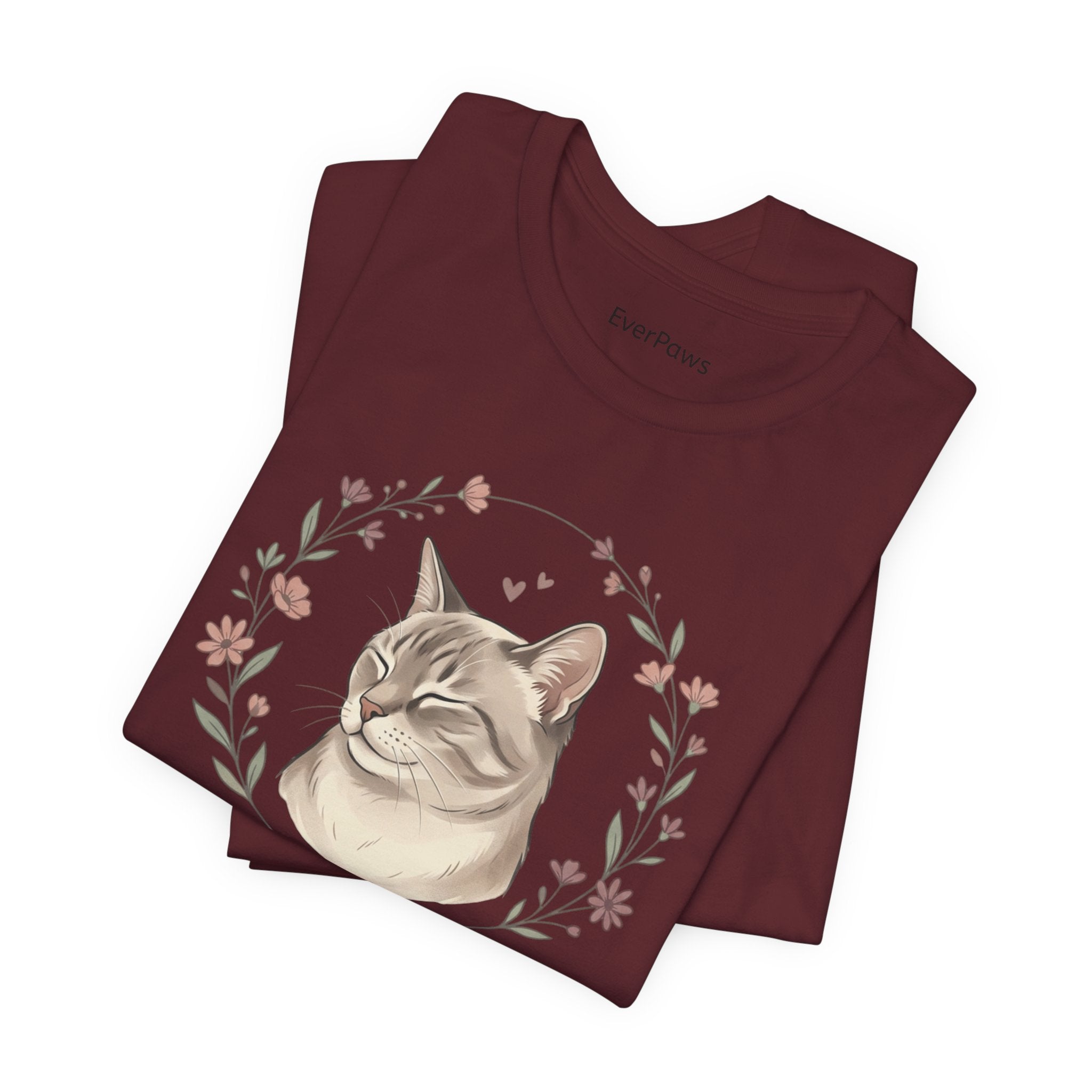 Cat Memorial T‑Shirt — "Forever in My Paws" - Personalized