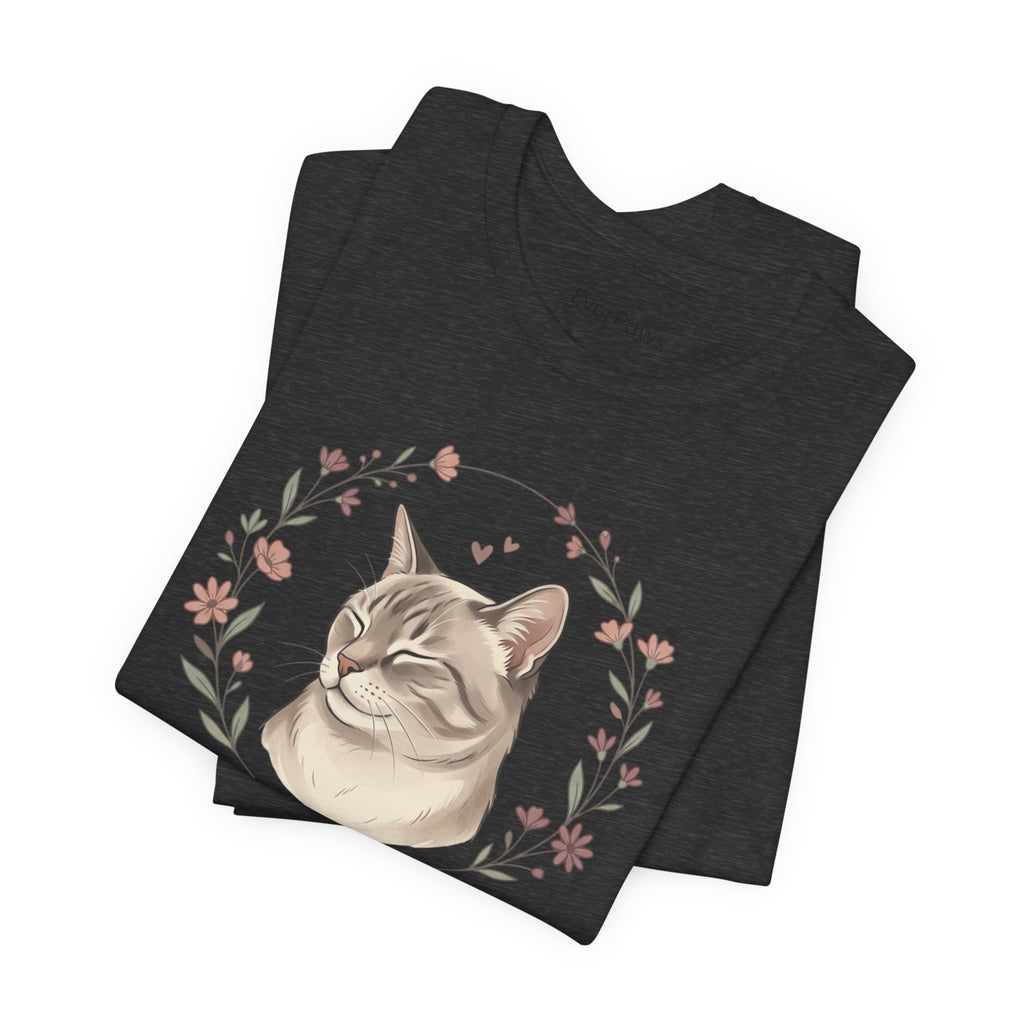 Cat Memorial T‑Shirt — "Forever in My Paws" - Personalized