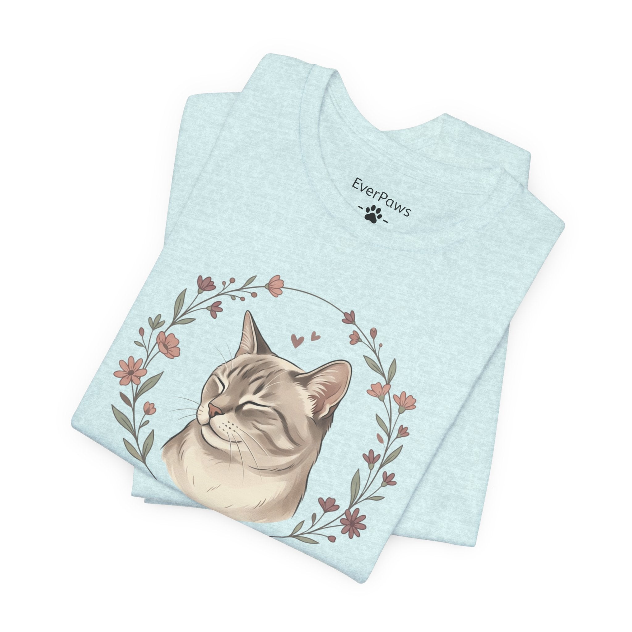 Cat Memorial T‑Shirt — "Forever in My Paws" - Personalized