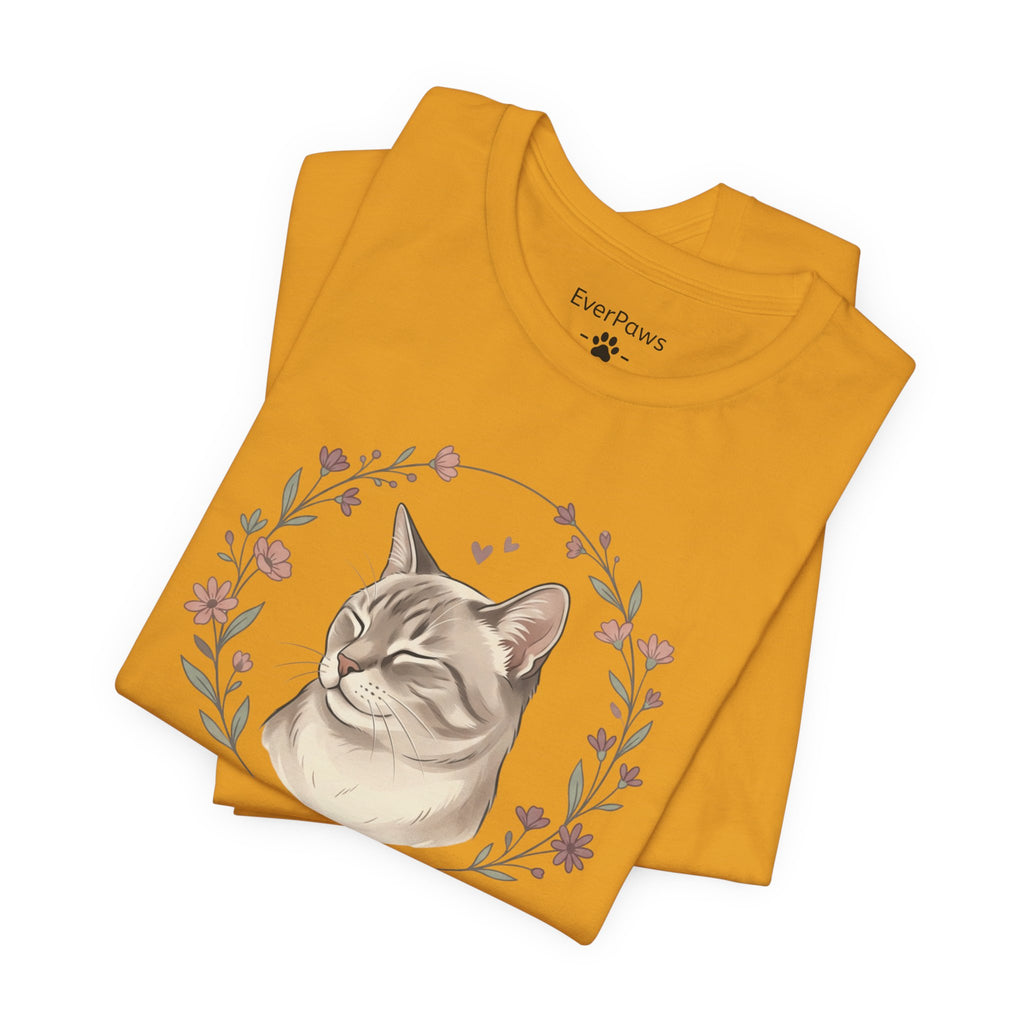Cat Memorial T‑Shirt — "Forever in My Paws" - Personalized