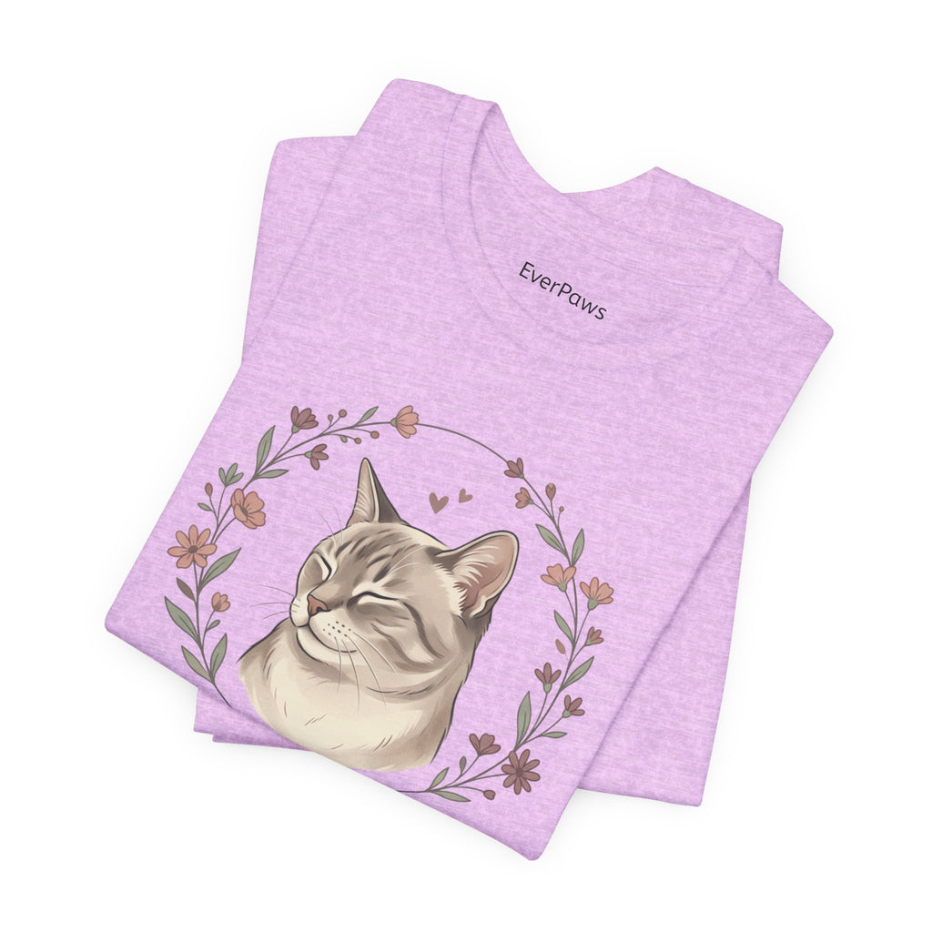 Cat Memorial T‑Shirt — "Forever in My Paws" - Personalized