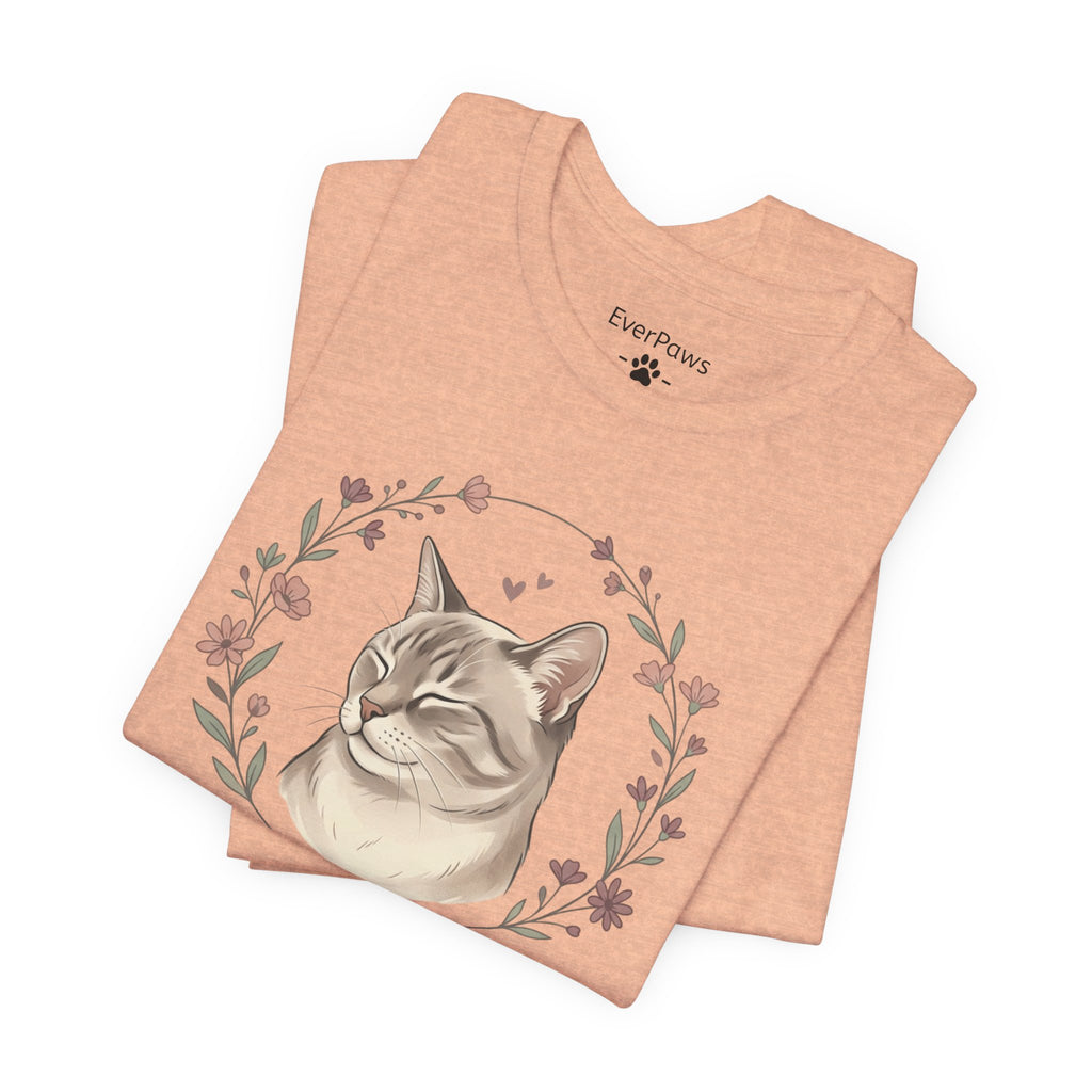 Cat Memorial T‑Shirt — "Forever in My Paws" - Personalized