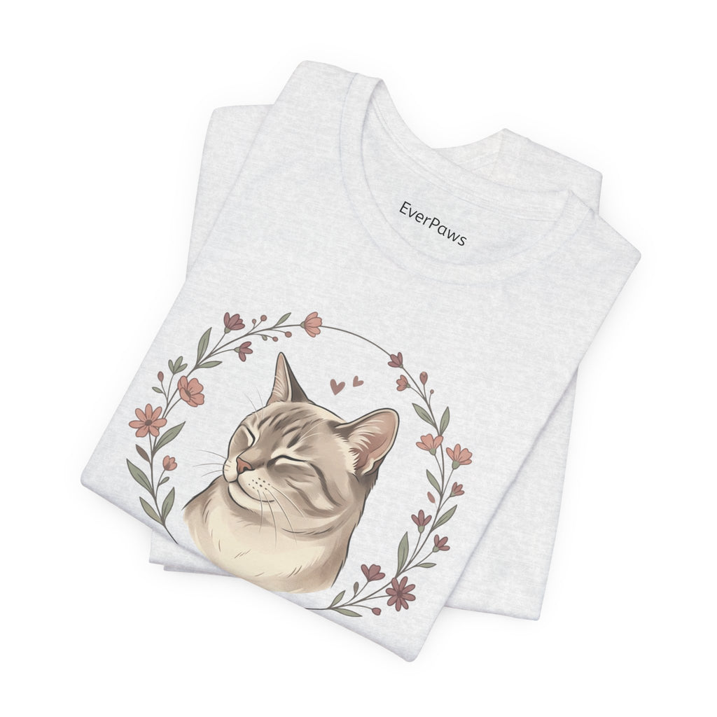 Cat Memorial T‑Shirt — "Forever in My Paws" - Personalized