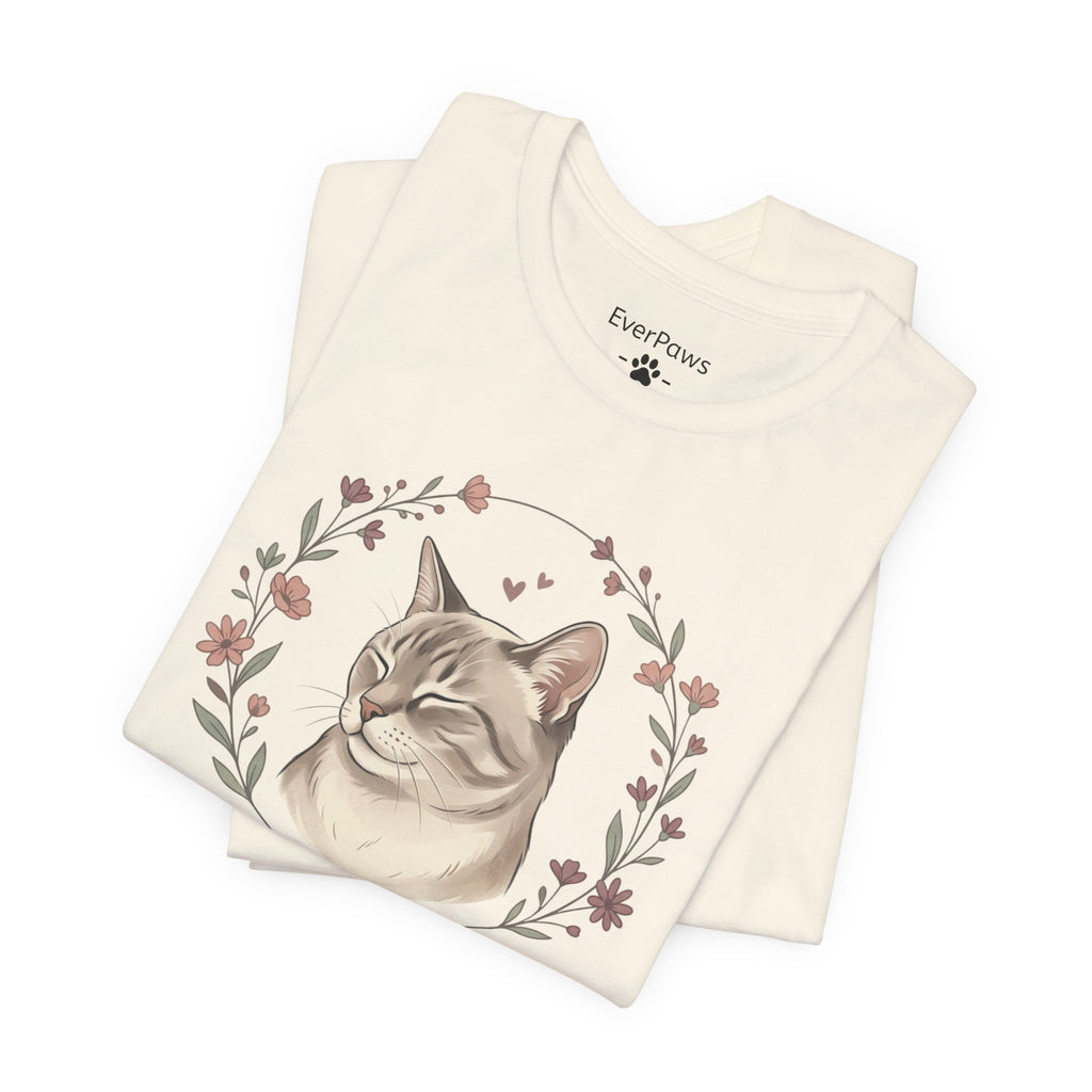 Cat Memorial T‑Shirt — "Forever in My Paws" - Personalized
