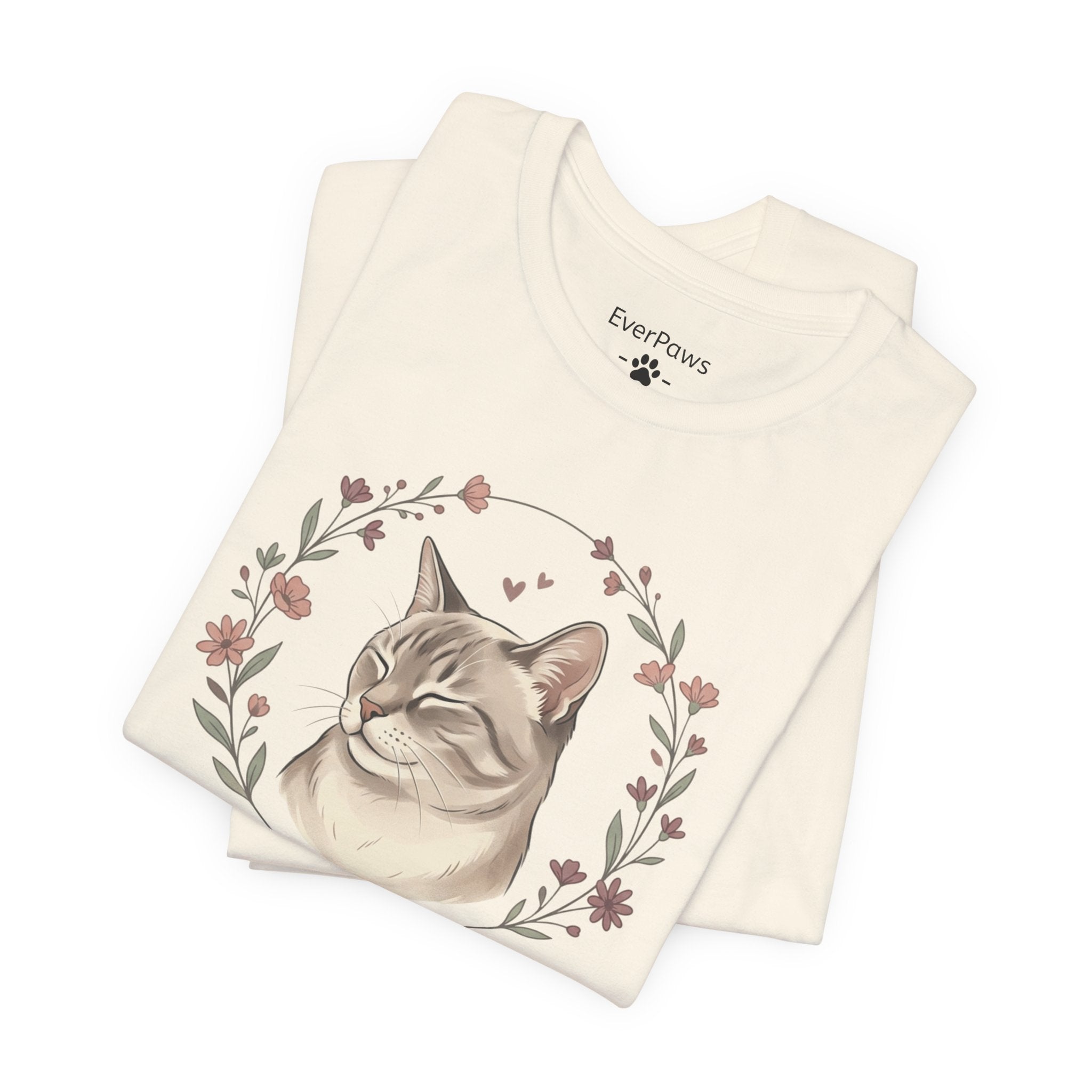 Cat Memorial T‑Shirt — "Forever in My Paws" - Personalized